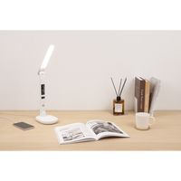 電響社 ゼピール LEDスタンドライト(液晶表示付) ZLTー20BーW 1台