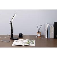 電響社 ゼピール LEDスタンドライト(液晶表示付) ZLTー20BーK 1台