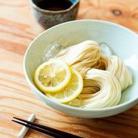 手延べレモン素麺(袋) 300g(6束) AKOMEYA TOKYO/アコメヤ