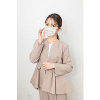 伊藤忠リーテイルリンク Mastick ライトベージュ×オレンジ 1パック（10枚入）