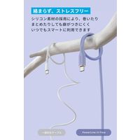 Anker USB Type-Cケーブル 1.8m 240W 絡まないシリコン PowerLine III ラベンダーグレー 1本