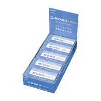 トンボ鉛筆 消しゴム モノカラーズ ブルー ECーCL41 1セット（1個×10）