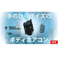 野電 ボディエアコン・冷風2WAYポーチ 81336736 LOGOS/ロゴス