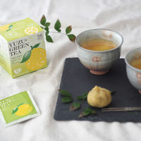 ゆず緑茶 1箱（10バッグ入） 国産ゆず 個包装 ティーバッグ