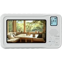 多摩電子工業 多機能4.3型充電式ワンセグテレビ TSK145W 1台