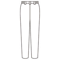 【再検品商品】住商モンブラン フルール レディスパンツ サックス LL 73-1355　白衣（わけあり品）