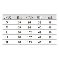 【再検品商品】住商モンブラン ローラアシュレイ ナースジャケット レディス 半袖 オフホワイト×アメリブルー LL LW801-13　白衣（わけあり品）