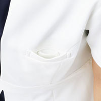 【再検品商品】チトセ　ミッシェルクラン ワンピース 女性用 オフホワイト×ネイビー M MK-0031　1枚（わけあり品）