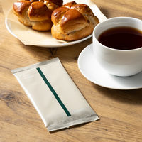 溝端紙工印刷 ウエットタオル ヒノキ 平型 1セット（100枚：50枚入×2袋） オリジナル