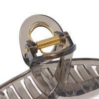 クリアループバンスクリップ ブラウン LAKOLE/ラコレ