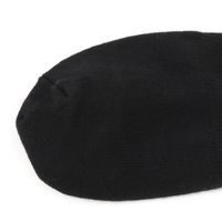 メンズ カラーカバーソックス ブラック 25～27cm LAKOLE/ラコレ