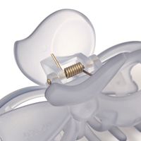 リボンくもりバンスクリップ ブルー LAKOLE/ラコレ