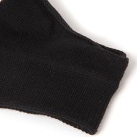 【LAKOLE/ラコレ】 【レディース】コットンカラートングソックス2 ブラック