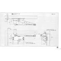 リョービ RYOBI ドアクローザ 702PD ブロンズ 702PD-C1 1台 137-5200（直送品）
