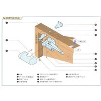 リョービ RYOBI ドアクローザー doorman ブラック S-101PV-DB 1台 253-9337（直送品）