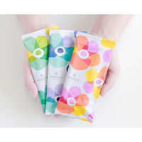 mimoto hitohira 使い捨てウエットタオル おしぼり【FLOWER】フラワー mmt-4 1箱(300枚)（直送品）