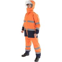 スパーダ ストレッチレイン 3Lサイズ レインウェア上下セット メンズ レディース 伸縮性抜群/高耐水圧/高透湿度/全方位リフレクター（直送品）