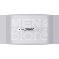メンズビオレ 洗顔シート 香り気にならない 無香性 卓上用 1個 液たっぷり乾きにくい！
