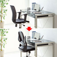 サンワサプライ メッシュチェア 肘跳ね上げ式 テレワーク・在宅勤務チェア ブラック SNC-ASNET7BK 1脚 オフィスチェア ウレタンキャスター（直送品）