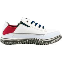 フェアストーン EDIWN 鋼鉄製先芯入 キックバック セーフティーシューズ esm104 WHITE 28.0cm　1足（直送品）