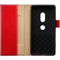 MSソリューションズ Xperia(TM) XZ2 薄型PUレザーフラップケース「PRIME」 レッド LP-XPXZ2LPRD 1個