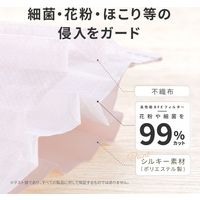 MSソリューションズ 不織布マスク ウルトラシルキー Rピンク レディースサイズ 個包装 50枚入り PL-FM03RPKU50EL 1箱(50枚入)