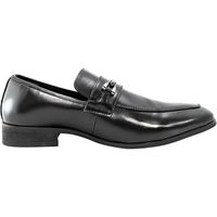 EDWIN メンズ ブラックビジネスシューズ ビットローファー edm006 26.0cm 1足（直送品）