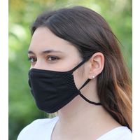 Body&Co イタリア製 高機能ウイルスブロックマスク ブラック BOCMK-BK3 1袋（3枚入り）（直送品）