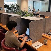 ドリックス フェルメノン 吸音集中ブーススタンド 卓上型 ルーフ付 幅600用 幅645×奥行605×高さ712mm 1台（直送品）
