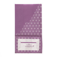 【角底袋】シモジマ 角底袋 No.4 麻の葉文様 004054401 1袋（100枚入）