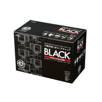 川西工業 使いきりキャップ フリー ブラック #7045-BL 1箱（100枚入）（わけあり品）