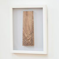 アルナ　油額　ダブルフレーム　面金なし　Ａ５　シルバー　屋内用089005 1枚（直送品）