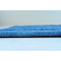 オカ 乾度良好Ag+業務用バスマット ブルー 24-7676-0004 1枚