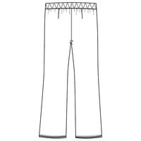 フォーク カ】5013SCー11 ターコイズ L 5013SC-11-L 1枚　スクラブ