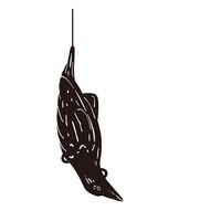 エスコ 140x120x490mm 疑似カラス EA952AD-652 1セット(10個)（直送品）