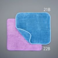 エスコ 400x400mm 洗車タオル EA929DB-22B 1セット(10枚)（直送品）