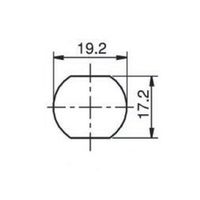 エスコ 23.5mm サイドバーロック(錠付 亜鉛ダイカスト) EA983TN-123A 1セット(10個)（直送品）