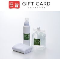 【手土産やお祝いの贈り物に】 エシカルセット Ｂ ギフトカード　(洗剤、詰め替え、タオル)　スタンダード封筒（直送品）