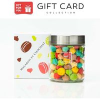 【手土産やお祝いの贈り物に】 東京 「マカロン・エ・ショコラ」 マカロンボーロMIX ギフトカード　スタンダード封筒（直送品）