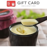 【手土産やお祝いの贈り物に】 北海道　ブラウンスイス乳 プリン ギフトカード　スタンダード封筒（直送品）