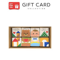 【手土産やお祝いの贈り物に】 ライスドール (男の子) 8個入 ギフトカード　スタンダード封筒（直送品）