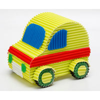 カラフル段ボール 7色7枚入 工作用 719-002 銀鳥産業