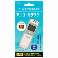 オーム電機 アルコールテスター HB-A02-W 07-8919 1個