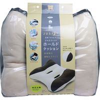 コジット コジット ジャスフィットホールドクッション ブラウン 1個入×3セット 4969133946806（直送品）