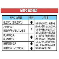 菊池襖紙工場 ガラス飛散防止に 防災フィルム HF-S01 1セット（3本入）（直送品）