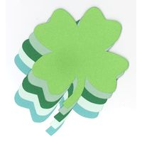 hanaoka ダイカットペーパー Mサイズ 四つ葉 5枚入 4101254