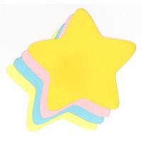 hanaoka ダイカットペーパー Mサイズ スター 5枚入 4101245