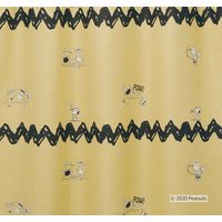 スミノエ PEANUTS 遮光カーテン チャック&ベースボール 100×178cm 4549781236698 1枚（直送品）