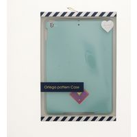 MSソリューションズ iPad 2017 9.7inch オルテガパターンPUレザーケース/グリーン LP-IPP9LUSGR 1個