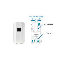 メカニカル技研 電気除臭機　オゾンデOZONEDE O3J-025V1-W 1台（直送品）